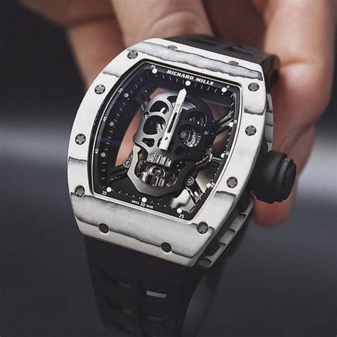 richard mille black white|Richard Mille black skull.